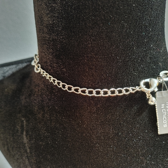 NEW additions by Chico's Silver Necklace - Picture 4 of 4